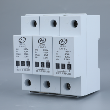 LH-BX Series(27 width) LH-80-3p Surge protector,Low voltage surge arrester