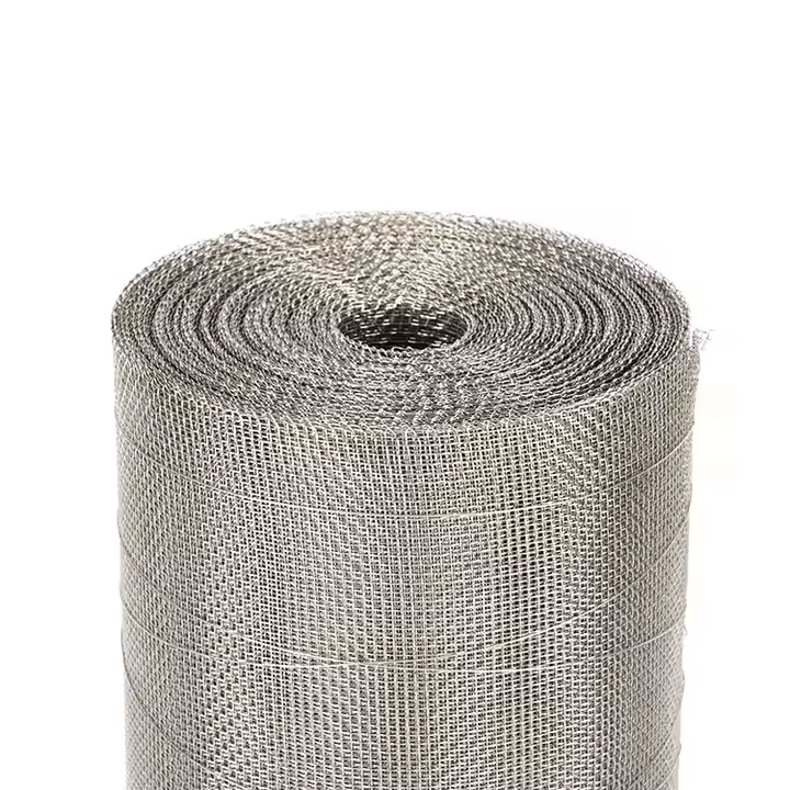 304 316 L Anti-Corrosion High quality Fine Woven Stainless Steel Wire Mesh Plain/Twill/Dutch Screen Custom Cutting Processing