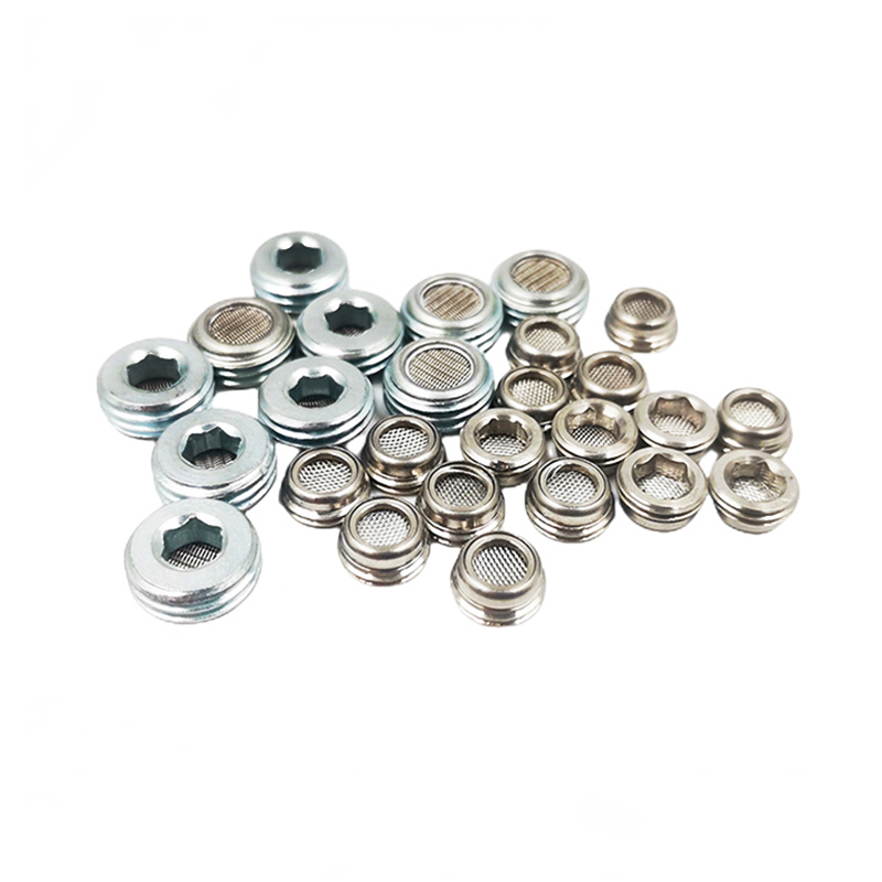 High pressure valve mesh filter disc