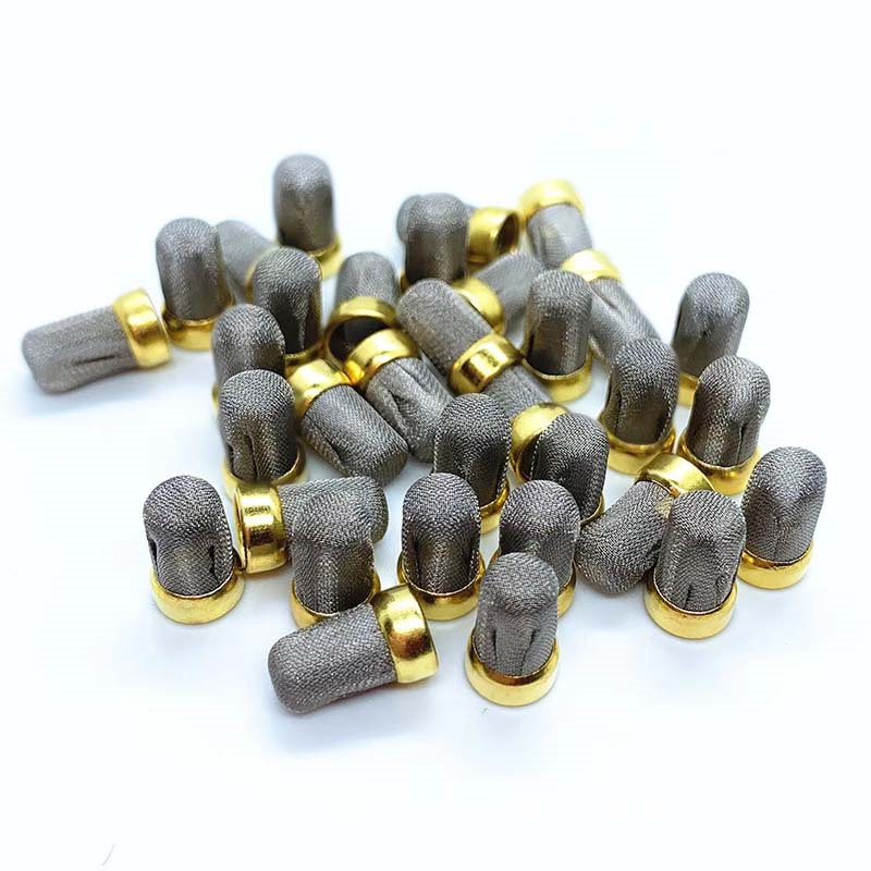 Brass rimmed Fuel Injector Micro Basket Filter