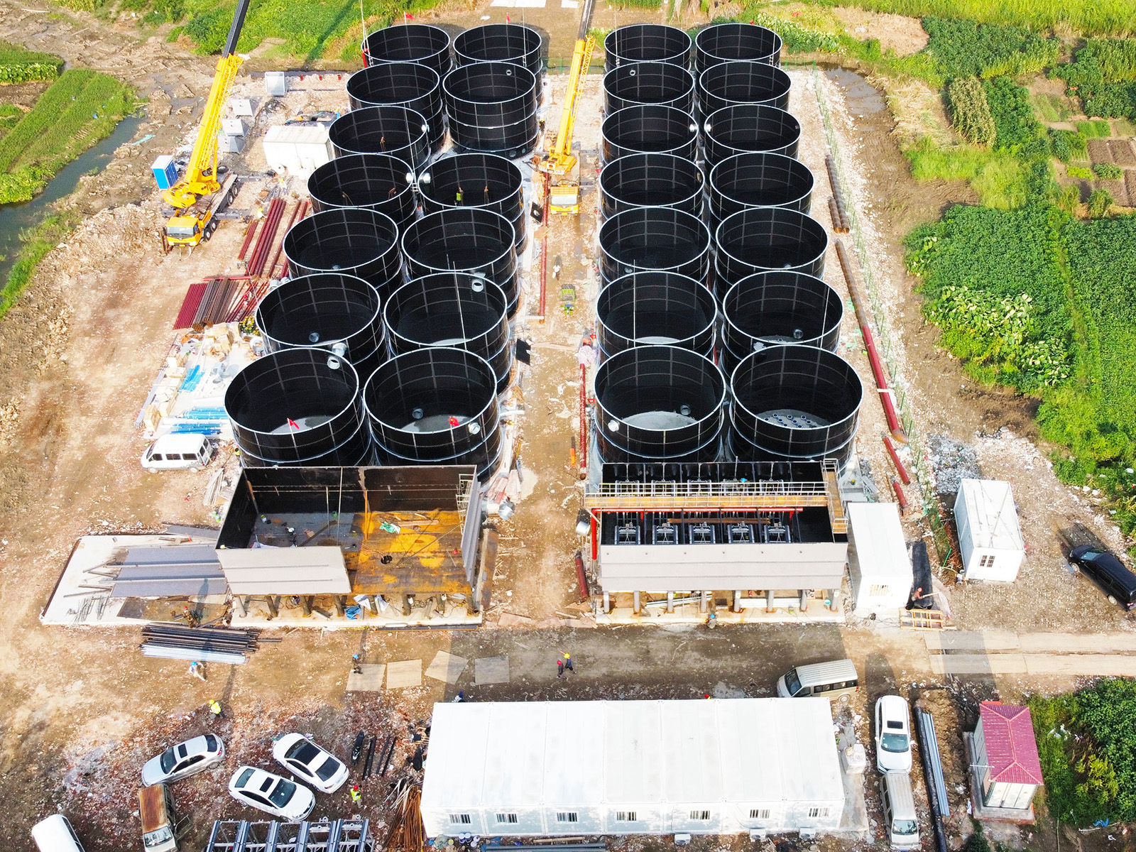 2-Fusion Bonded Epoxy steel(FBE) Tank