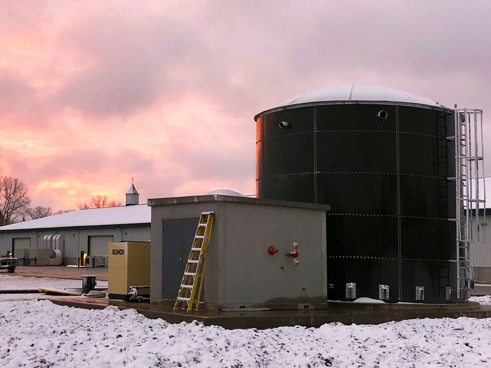 Chicago, America | Fire Water Tank Project