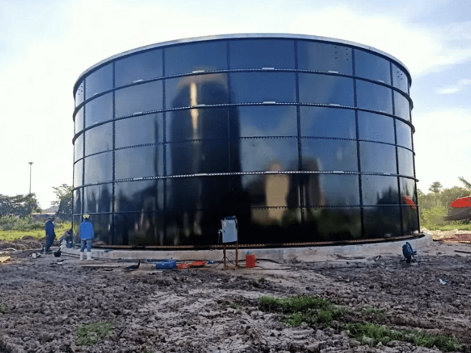Thailand | Red Bull Project | Malt Whiskey Alcohol Wastewater Storage Tank