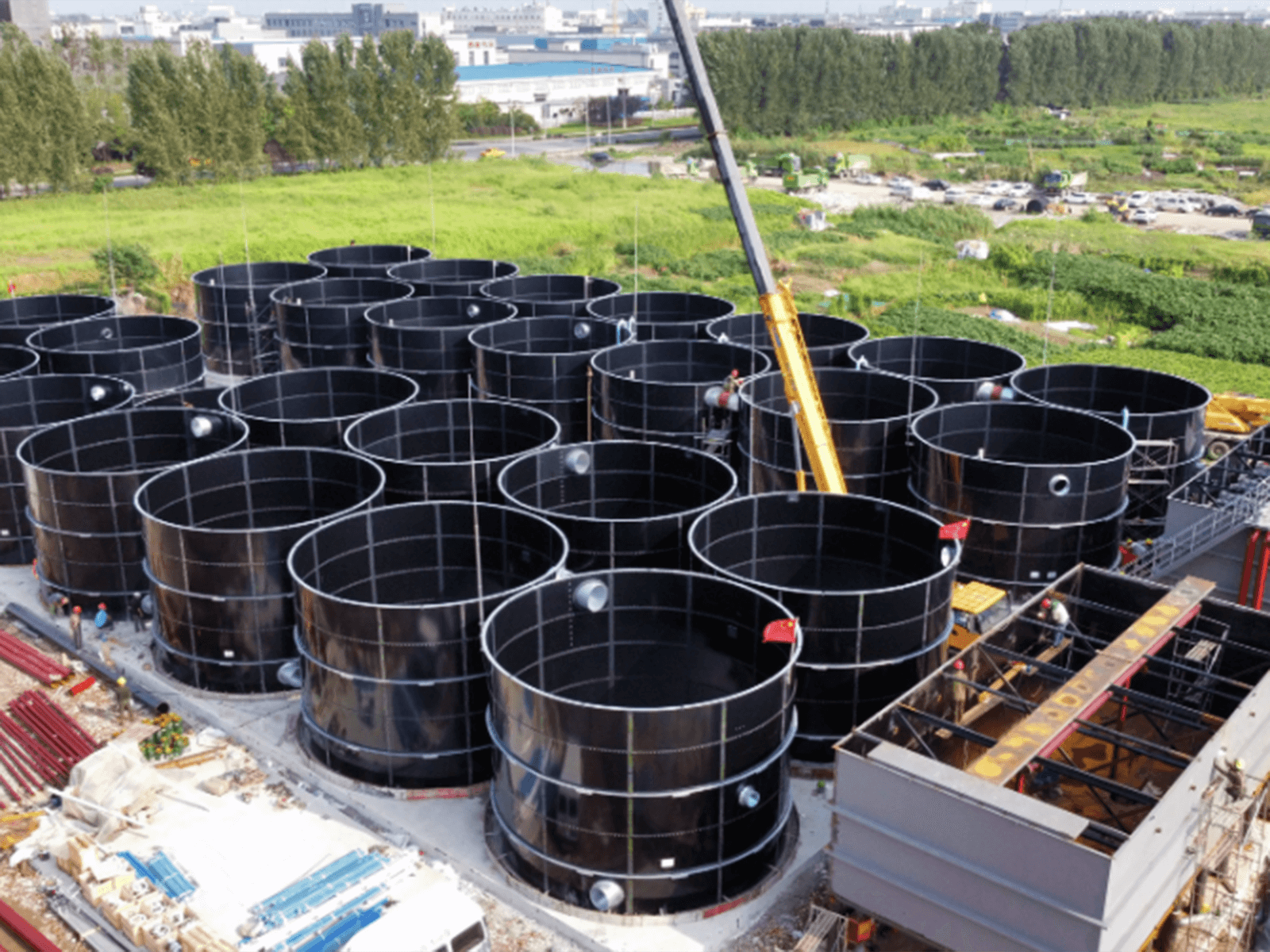 Jiangsu, China | Wastewater Tank Project