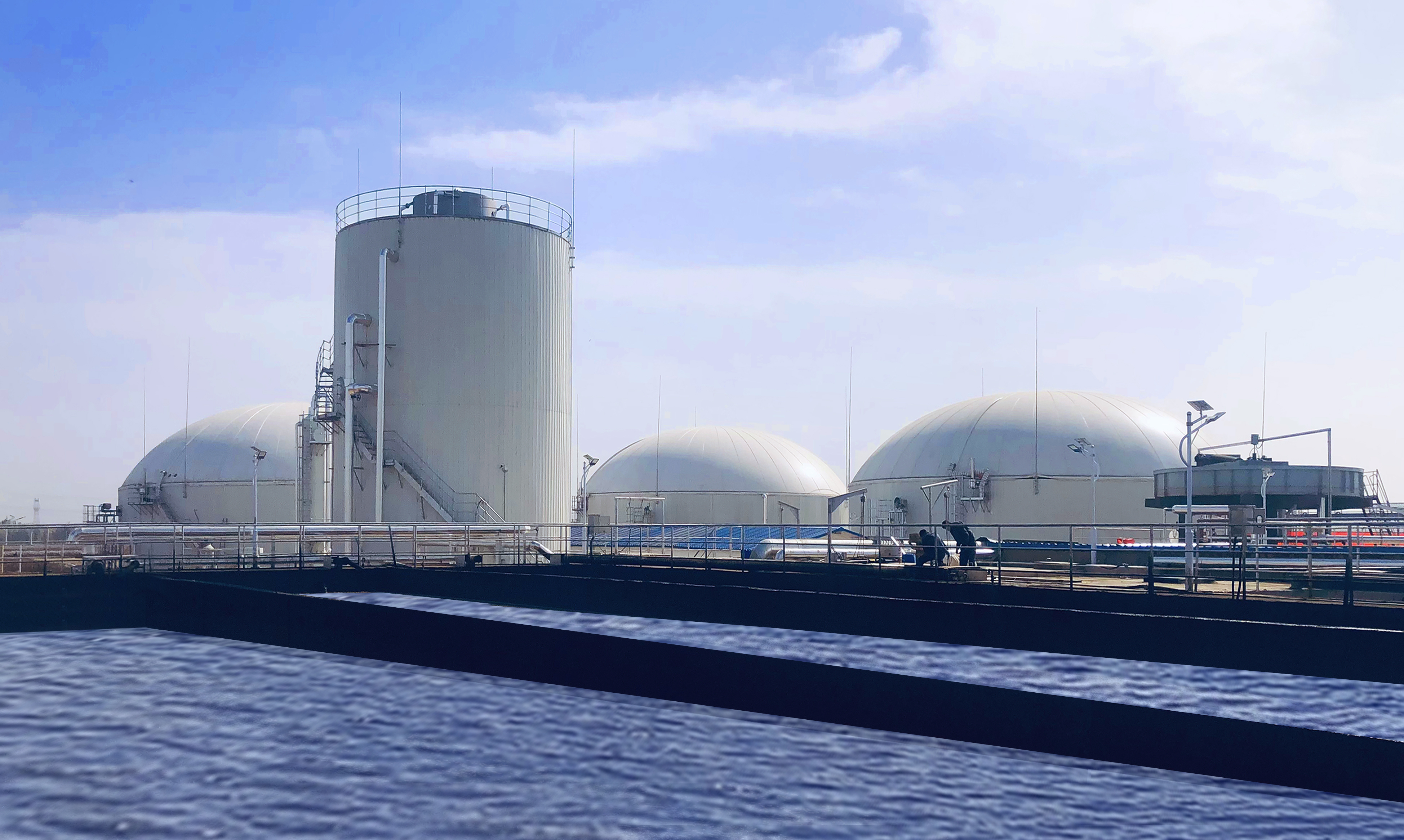 Manufacturer of Ss Water Tank -
 Cow Farm Biogas Anaerobic Digester Roof Membrane Gas Holder Roof - YHR