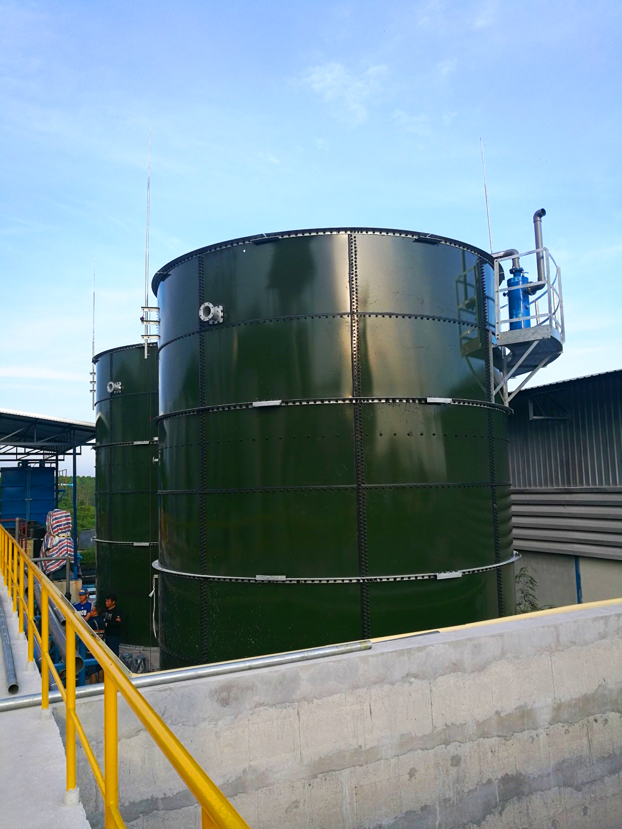 YHR GLS tanks silos for storage of Coal, metal ore, grain 