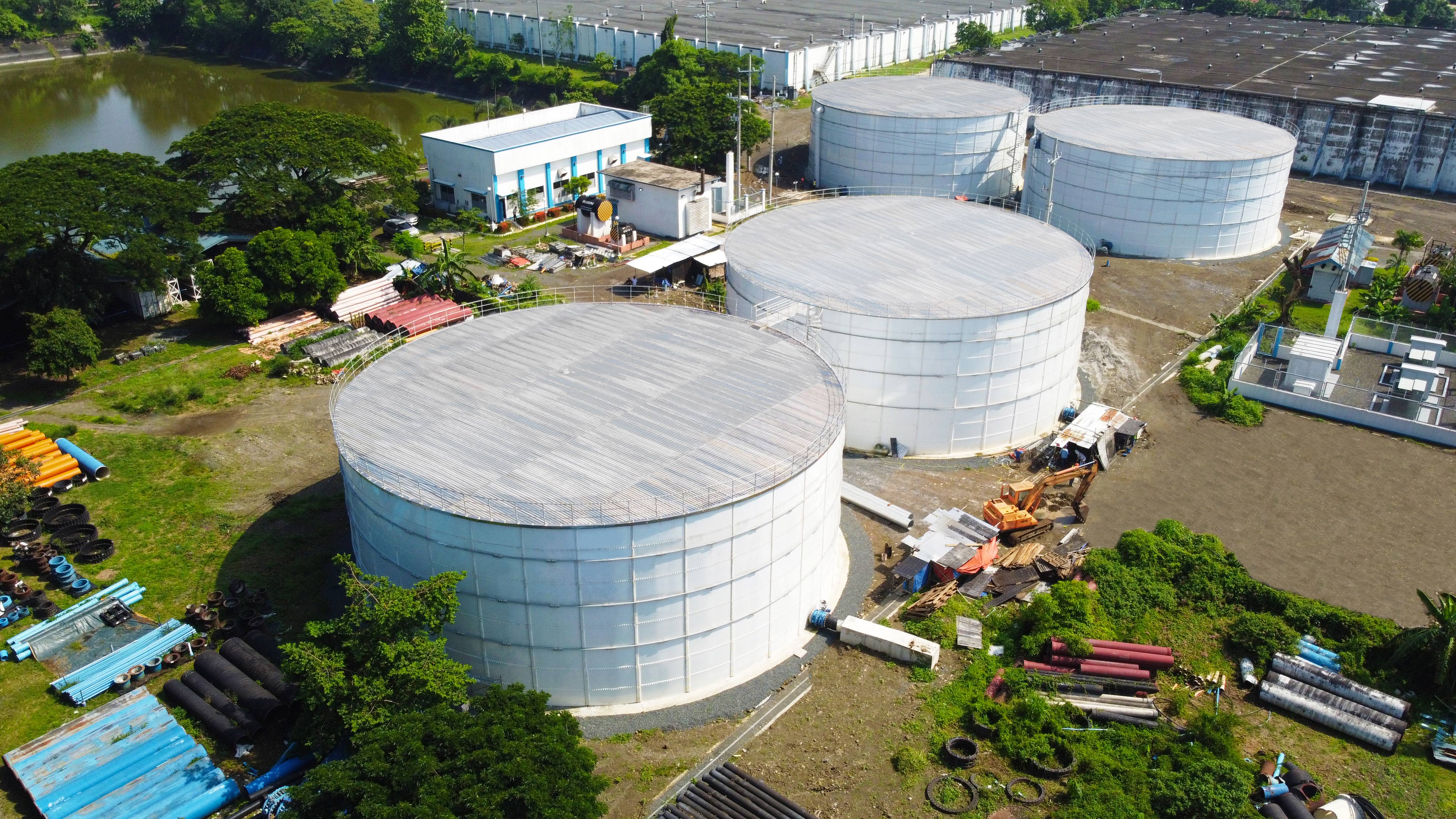 GFS bolted steel tanks for soft water stoarge 
