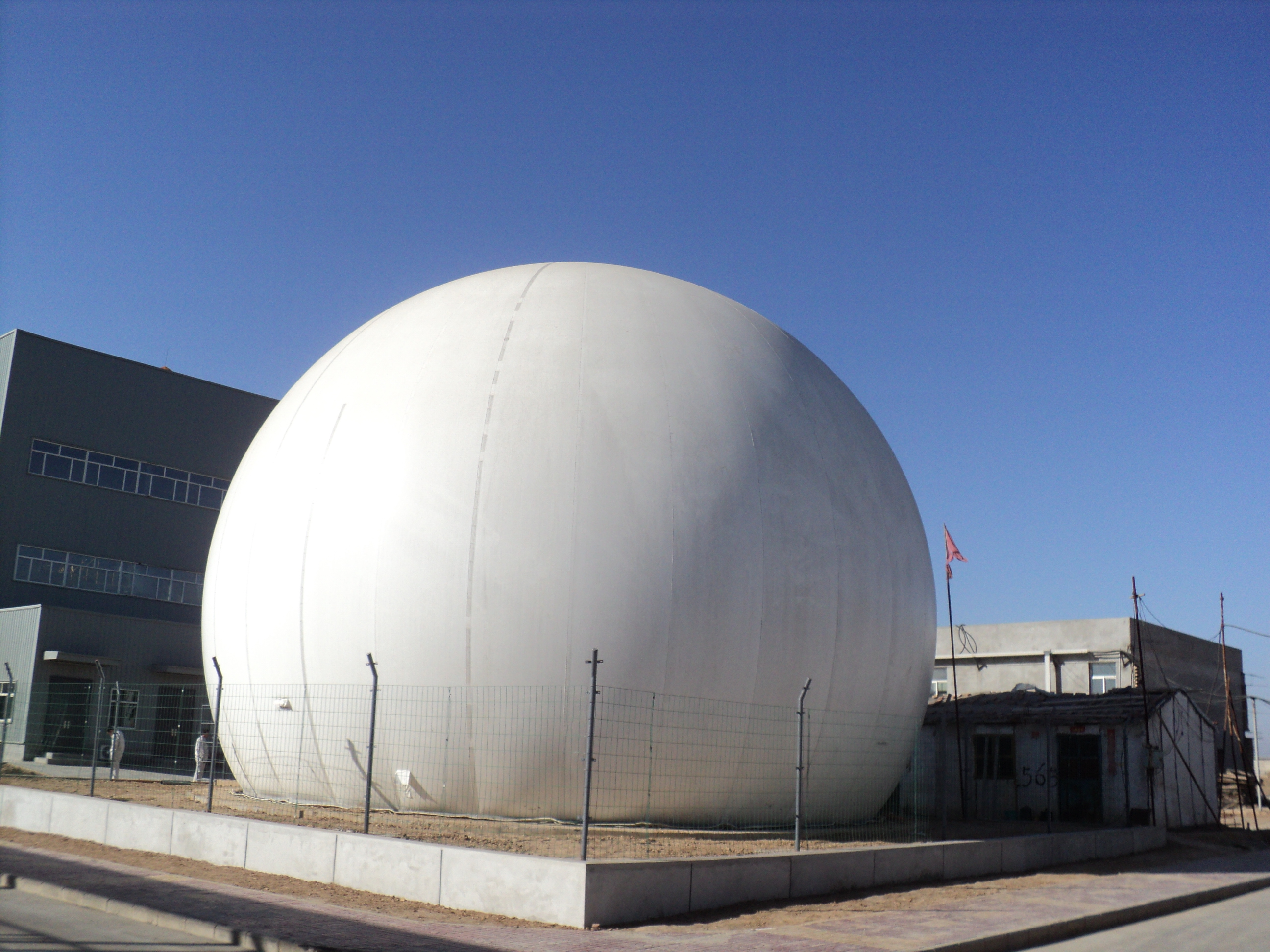 Biogas Holder Membrane Gas Holder Double Membrane Roof