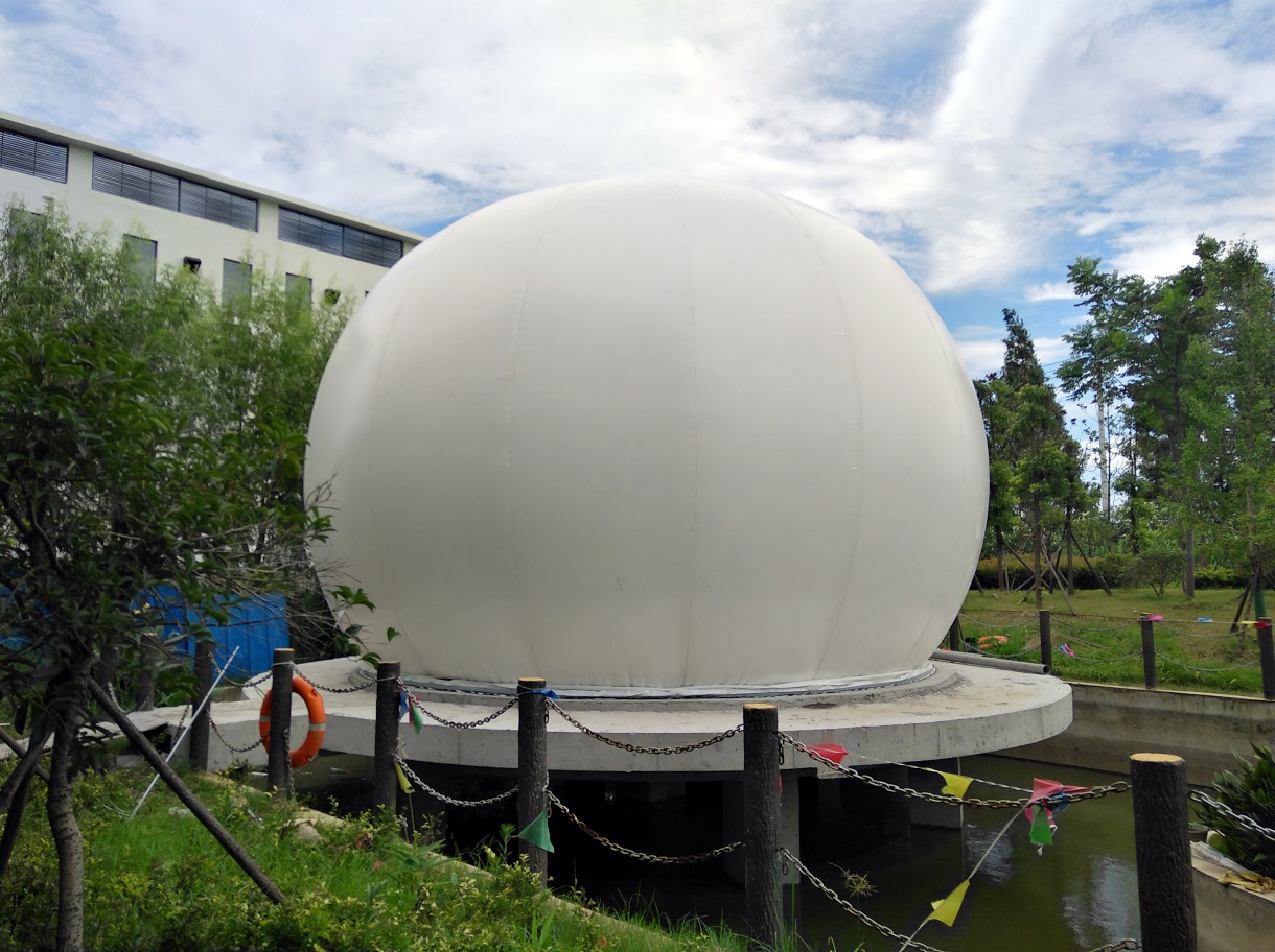 Fire Proof Membrane Gas Holder Euro B Standard PVDF / UV Curing Pretreatment