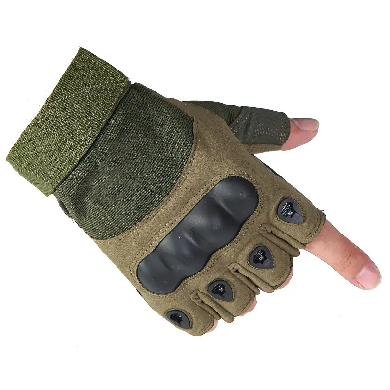 Half Finger Breathable Climbing Rope Gloves for Climbers, Rock Climbing Motorcycle Driving Hiking Gloves-product
