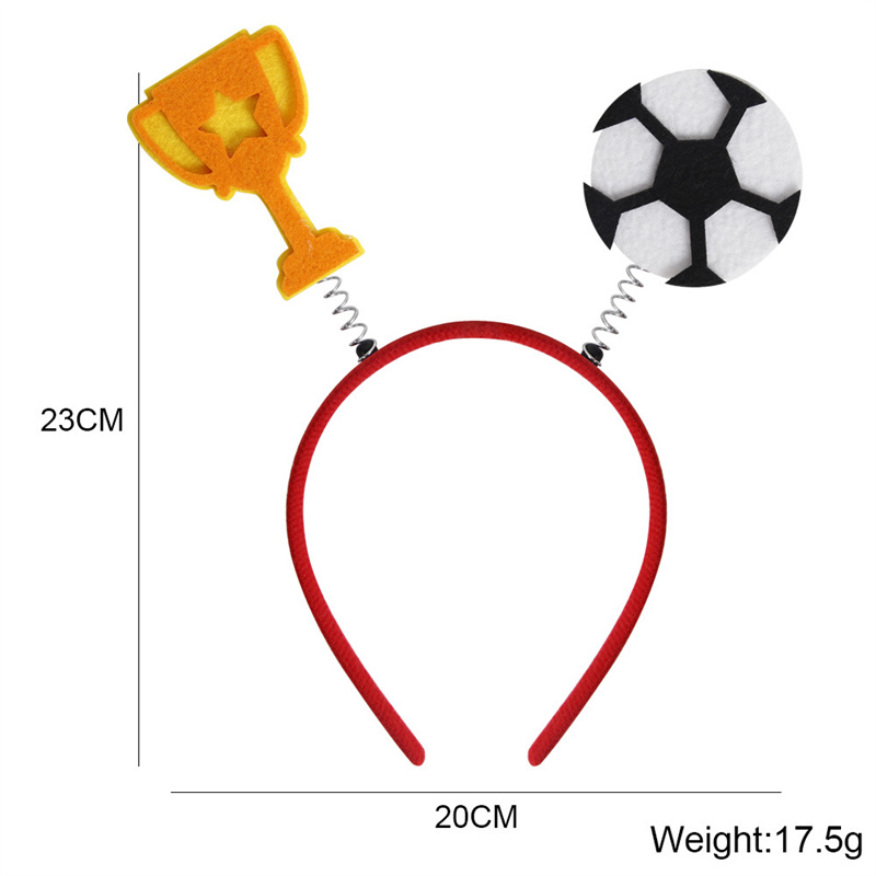Sports Football Event Headband Decorations Party Decorations Supplies-product