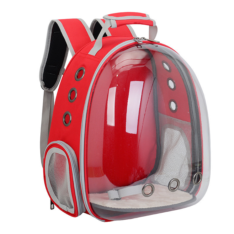 Cat Backpack Carrier, Pet Travel Carrying Bag for Small Medium Cats and Puppy with Hiking Walking Outdoor Use
