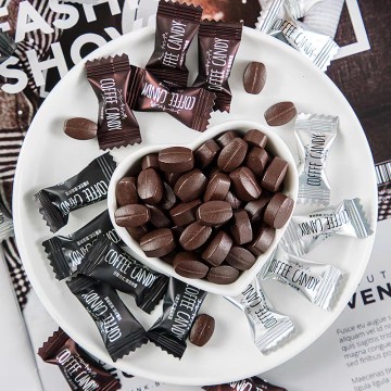 Instant Chewable Coffee Candy Refreshing And Invigorating Black Coffee Flavor Candy
