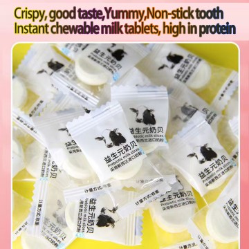 Prebiotics Milk Candy Dry milk Candy Original Flavor Milk Candy