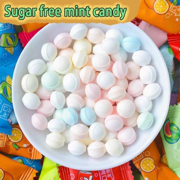 Sugar Free Mint Candy Fruit Flavored Refreshing Breath Mint Candy