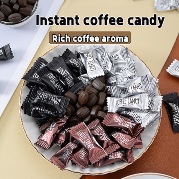 Instant Chewable Coffee Candy Refreshing And Invigorating Black Coffee Flavor Candy