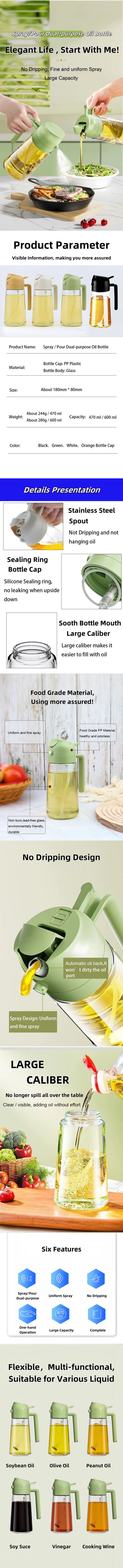 Oil Spray Bottle