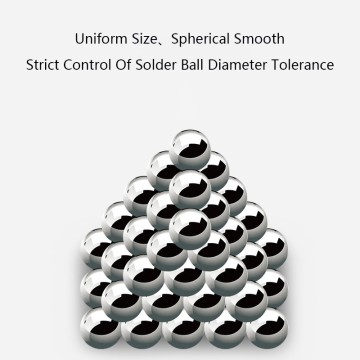 Environmentally Friendly Lead-Free With Different Sizes BGA Solder Balls For Computer Motherboard Repair And PCB Welding