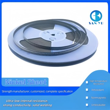 Manganese Steel Nickel Sheet, Various Sizes Of Protective Board Nickel Sheet, Metal Patch Nickel Sheet, Lithium Battery Protection Board Nickel Sheet