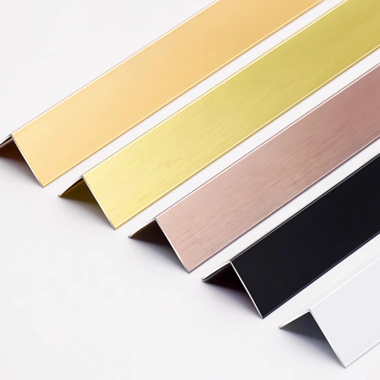 What is the commonly used metal edge material for which materials