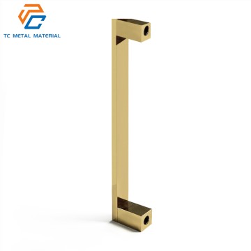 Aluminum extended cabinet handle