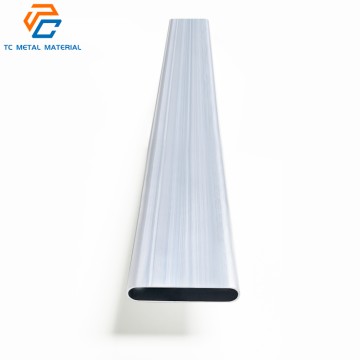 Oval Hollow Aluminum Tube