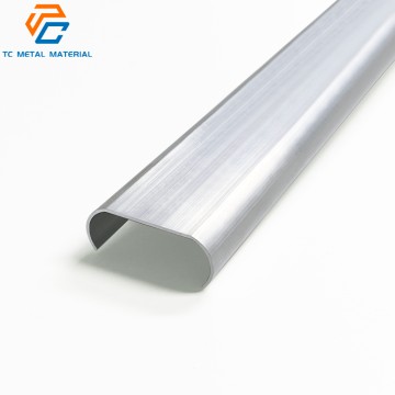Semi-Elliptical Aluminum Tube