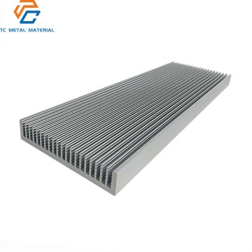 Aluminum profile for power supply radiator