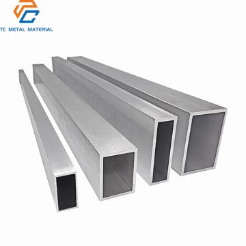 Aluminum alloy rectangular tube profile