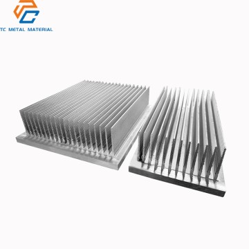 Aluminum heat sink for semiconductor components