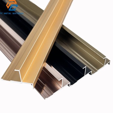 Aluminum profile wainscoting edge trim