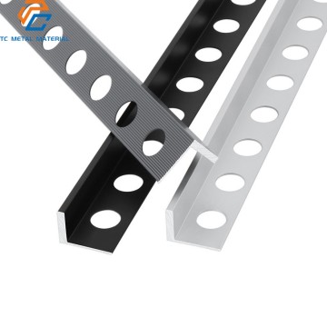 Aluminum tile L-shaped decorative edge strips