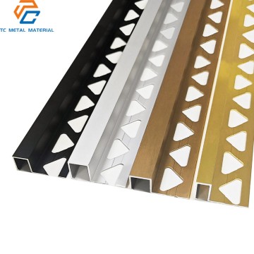Aluminium square right-angle edge banding buckle molding