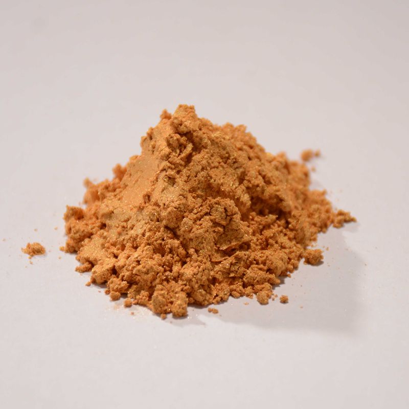 Application of pearlescent pigments in ink and paper printing