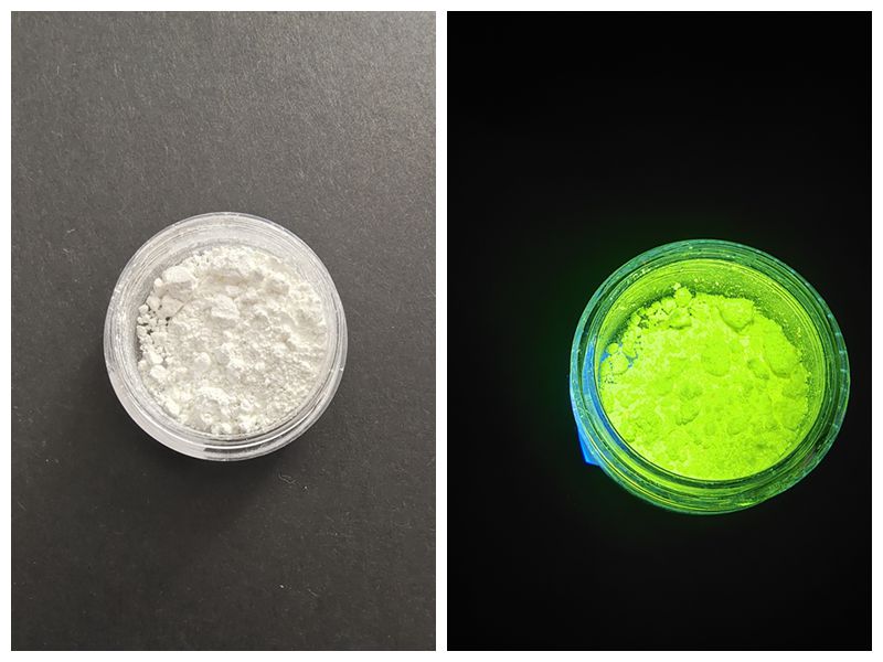 UV fluorescent pigment yellow