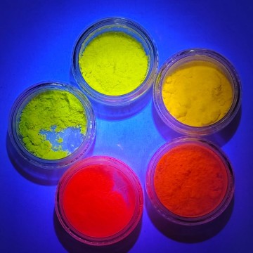 Organic UV Invisible Fluorescent Pigment for Security Printing on Identification