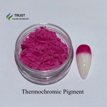 Heat activated color changing pigment thermochromic paint pigment