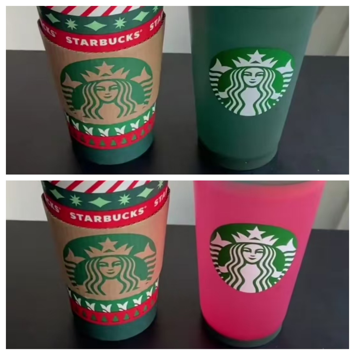 Magic thermochromic pigment for magic drink cup
