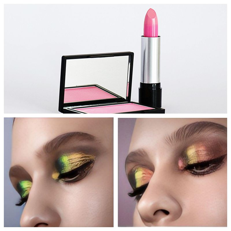 Application of multichrome chameleon pigments in cosmetics