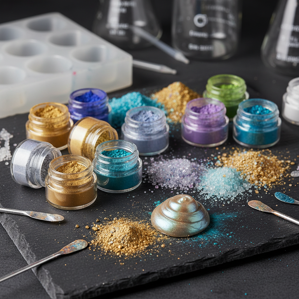 Mica Powder For Cosmetics For Plastic & Polymer Clay