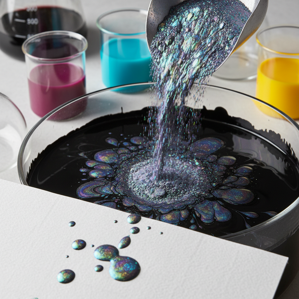 Pearl Pigment For Printing Inks