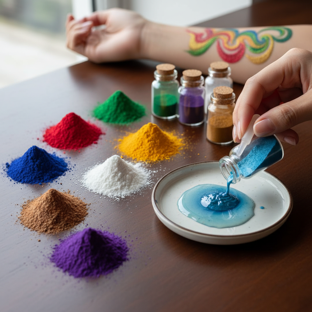 Pigment Powder For Resin For Skin & Body Art