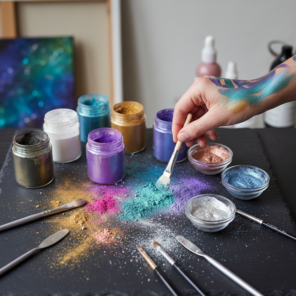 Mica Powder For Paint For Skin & Body Art