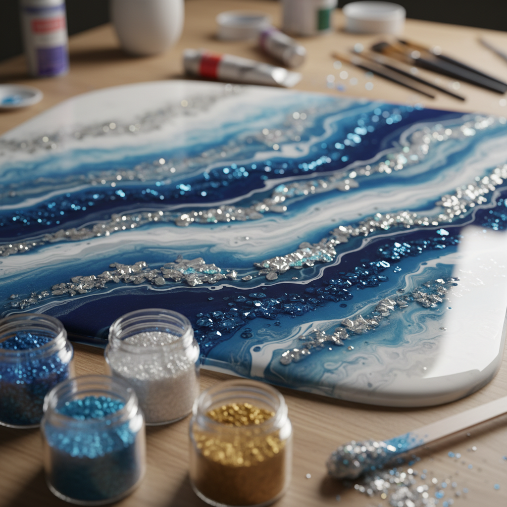 Synthetic Mica For Epoxy Resin Arts