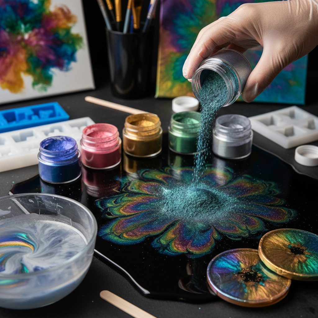 Chameleon Powder Pigment For Epoxy Resin Arts
