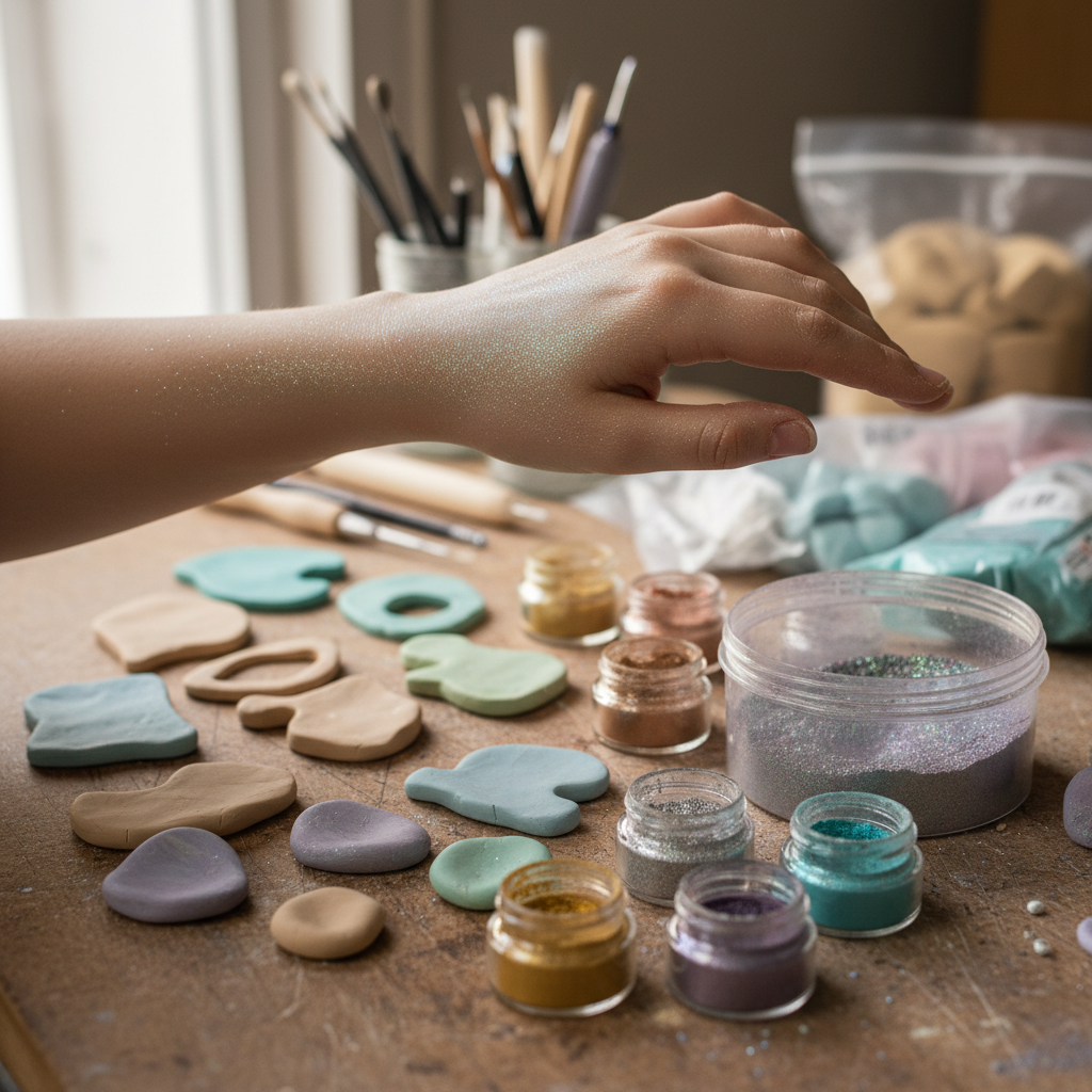 Mica Powder For Skin For Plastic & Polymer Clay