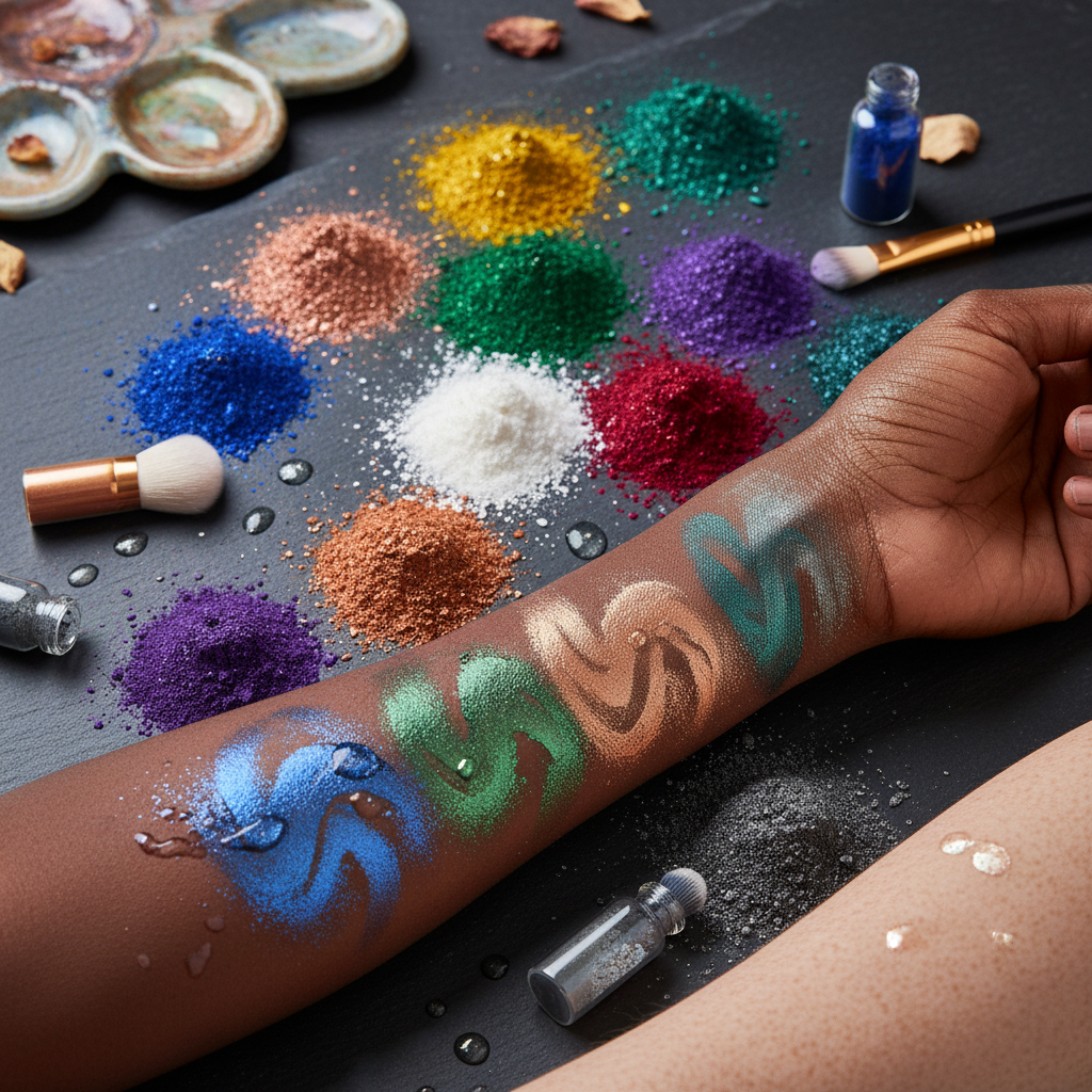 Mica Powder Makeup For Skin & Body Art