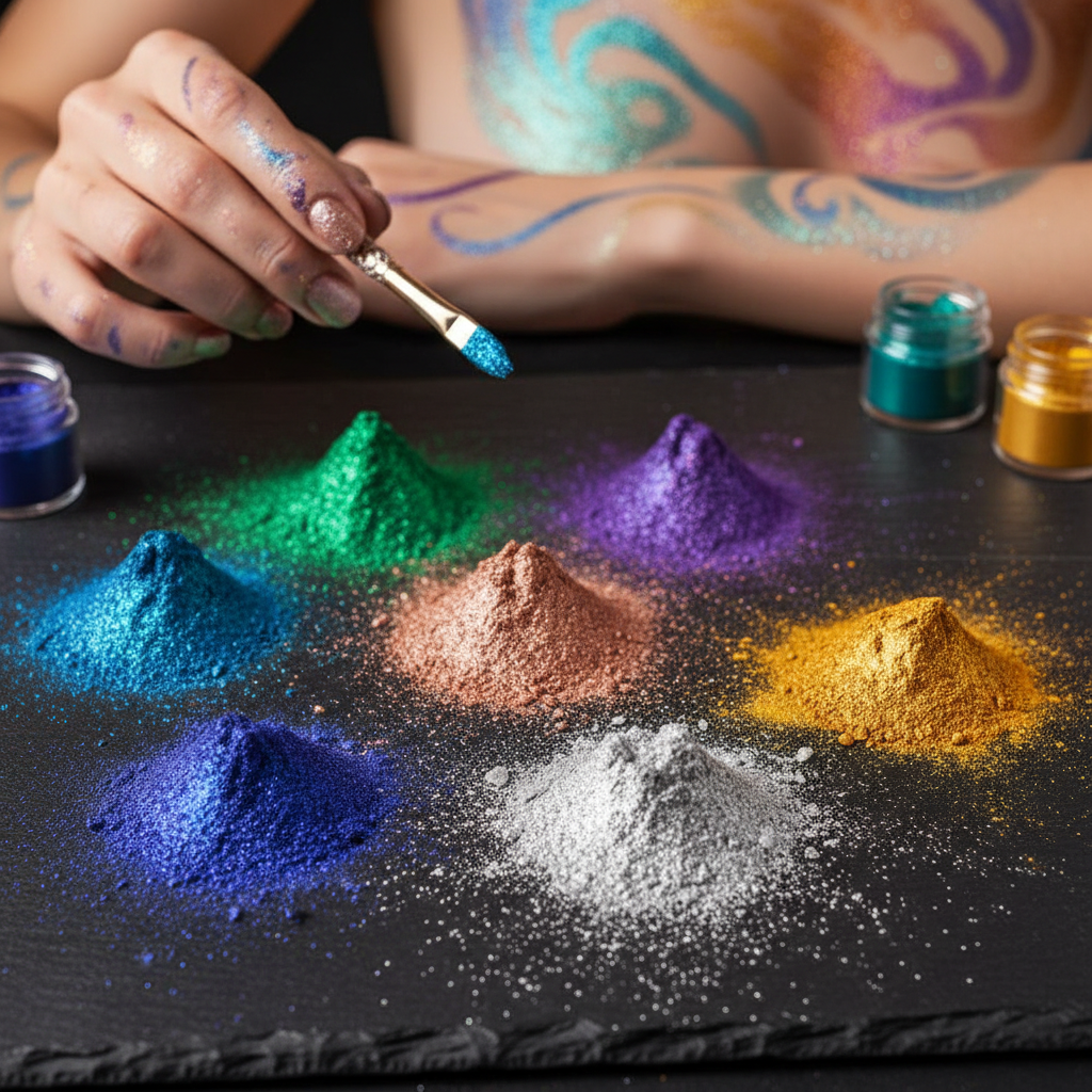 Epoxy Resin Pigment Powder For Skin & Body Art