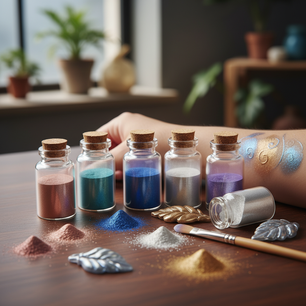 Mica Powder For Resin For Skin & Body Art
