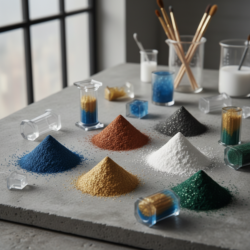 Pigment Powder For Resin For Architectural Materials